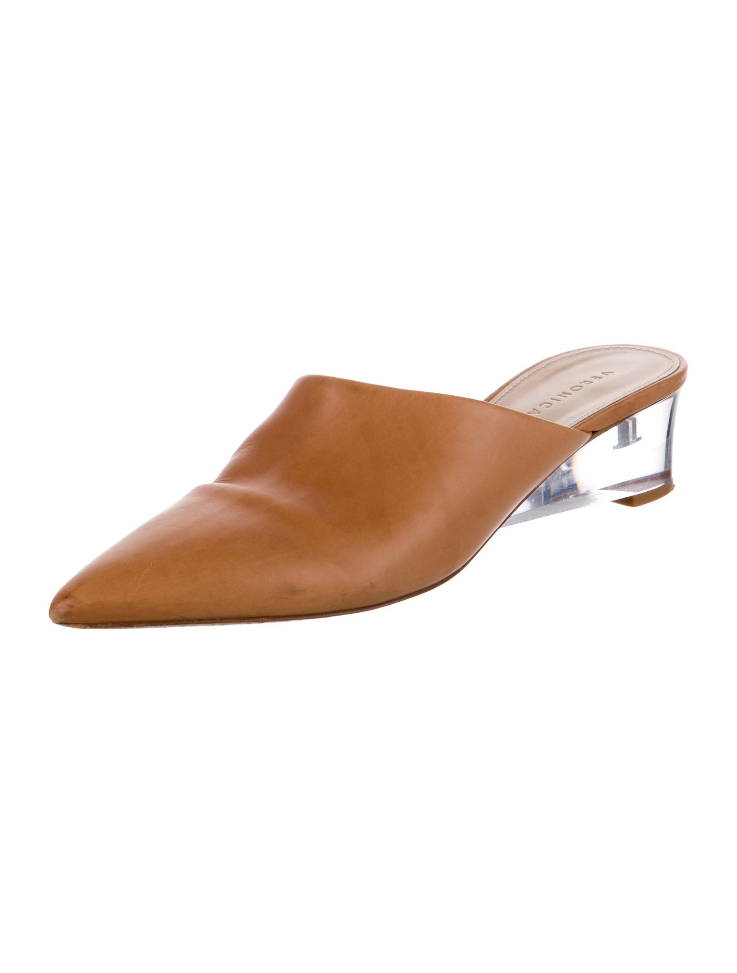Veronica Beard Leather Mules