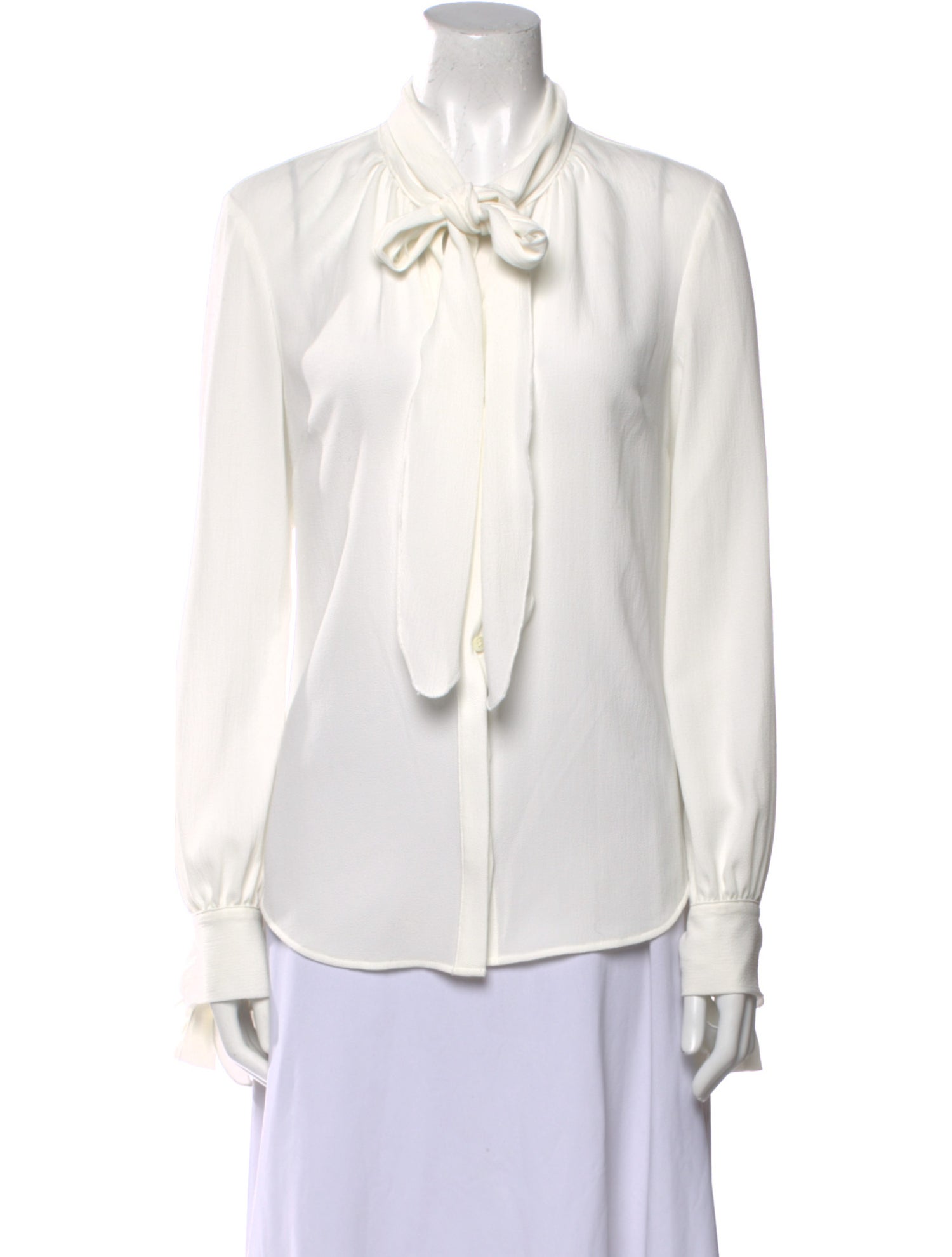 Veronica Beard Long Sleeve Button-Up Top