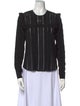 Veronica Beard Silk Striped Top