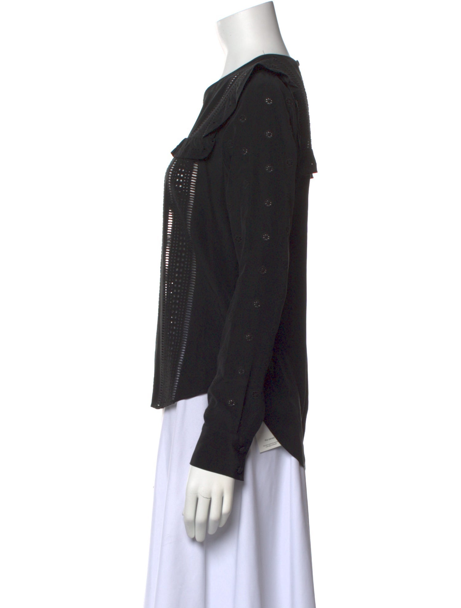 Veronica Beard Silk Striped Top