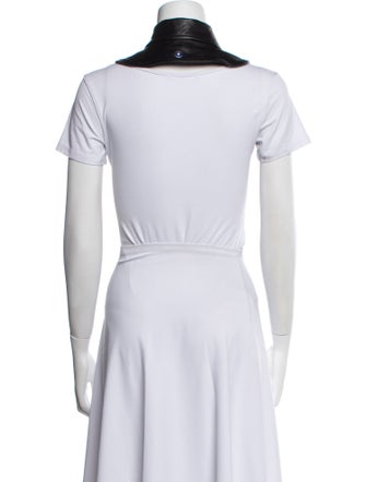 Veronica Beard Leather Dickie