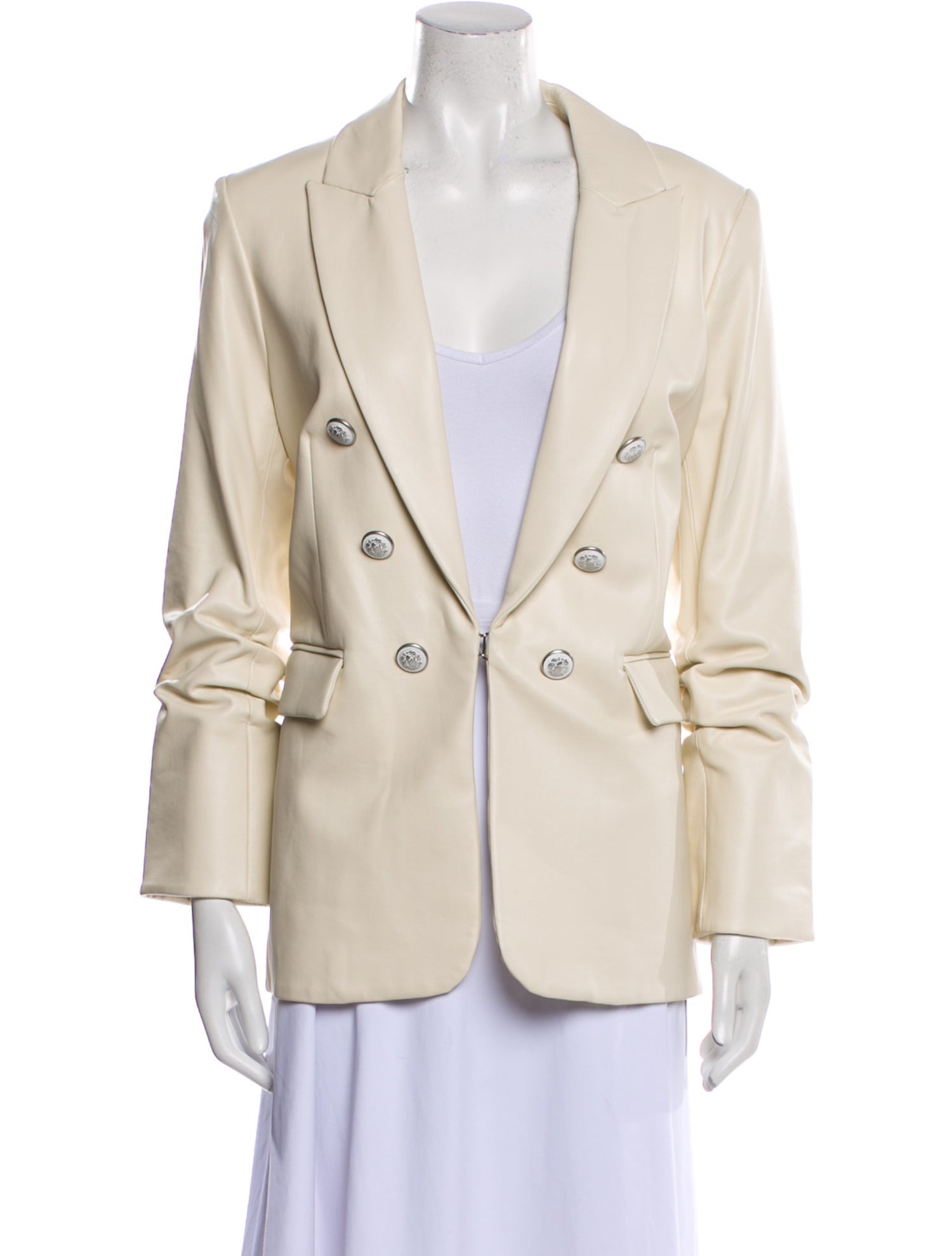 Veronica Beard Faux Leather Blazer w/ Tags