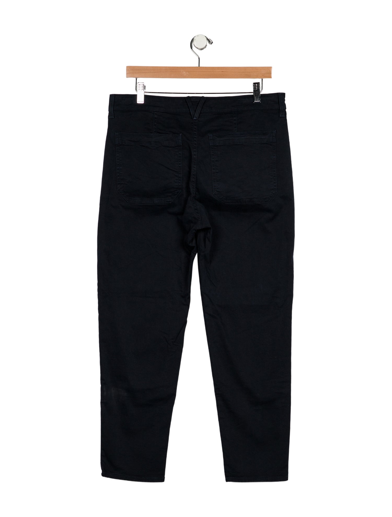 Veronica Beard Mid-Rise Straight Leg Jeans