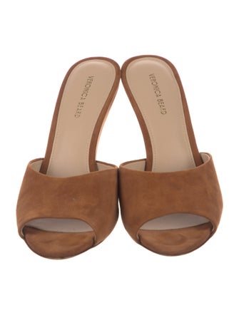 Veronica Beard Suede Slides