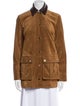 Veronica Beard Suede Peacoat