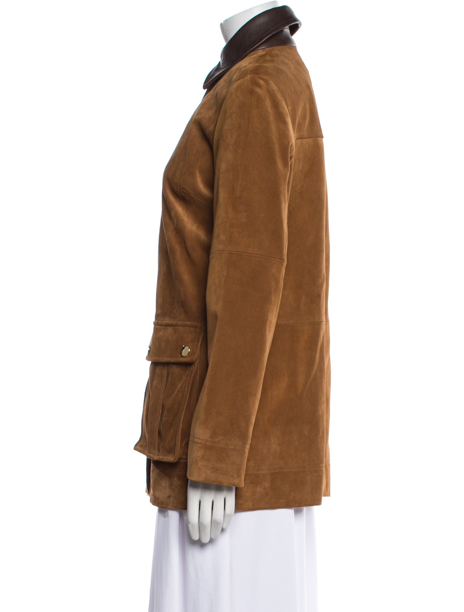 Veronica Beard Suede Peacoat