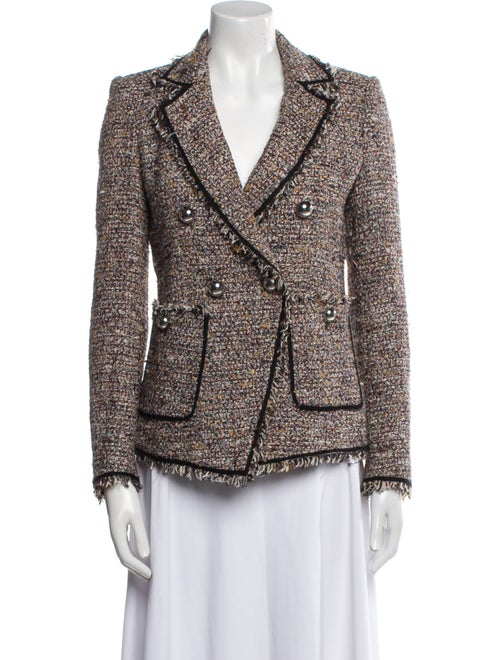 Veronica Beard Tweed Pattern Blazer