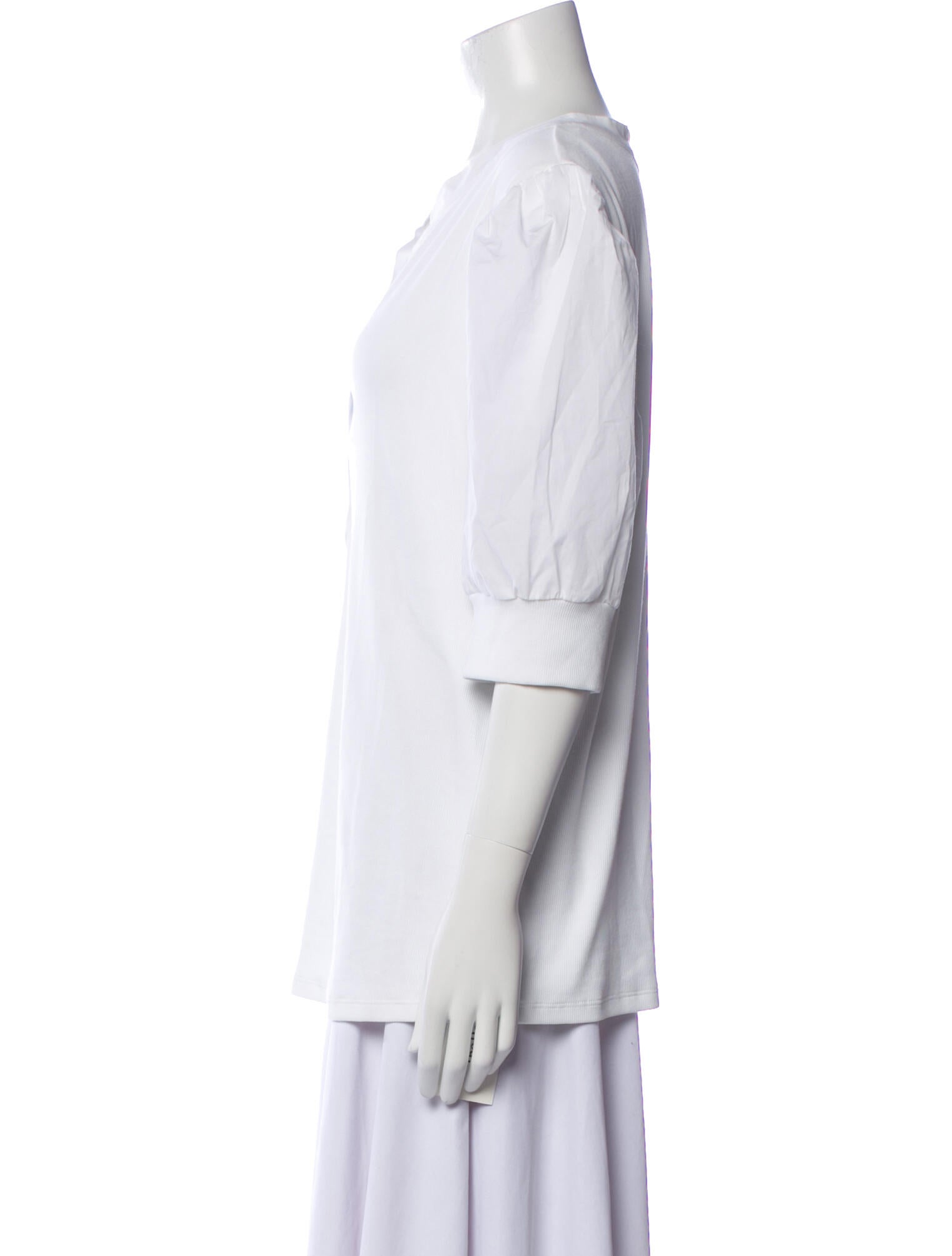 Veronica Beard V-Neck Three-Quarter Sleeve Tunic