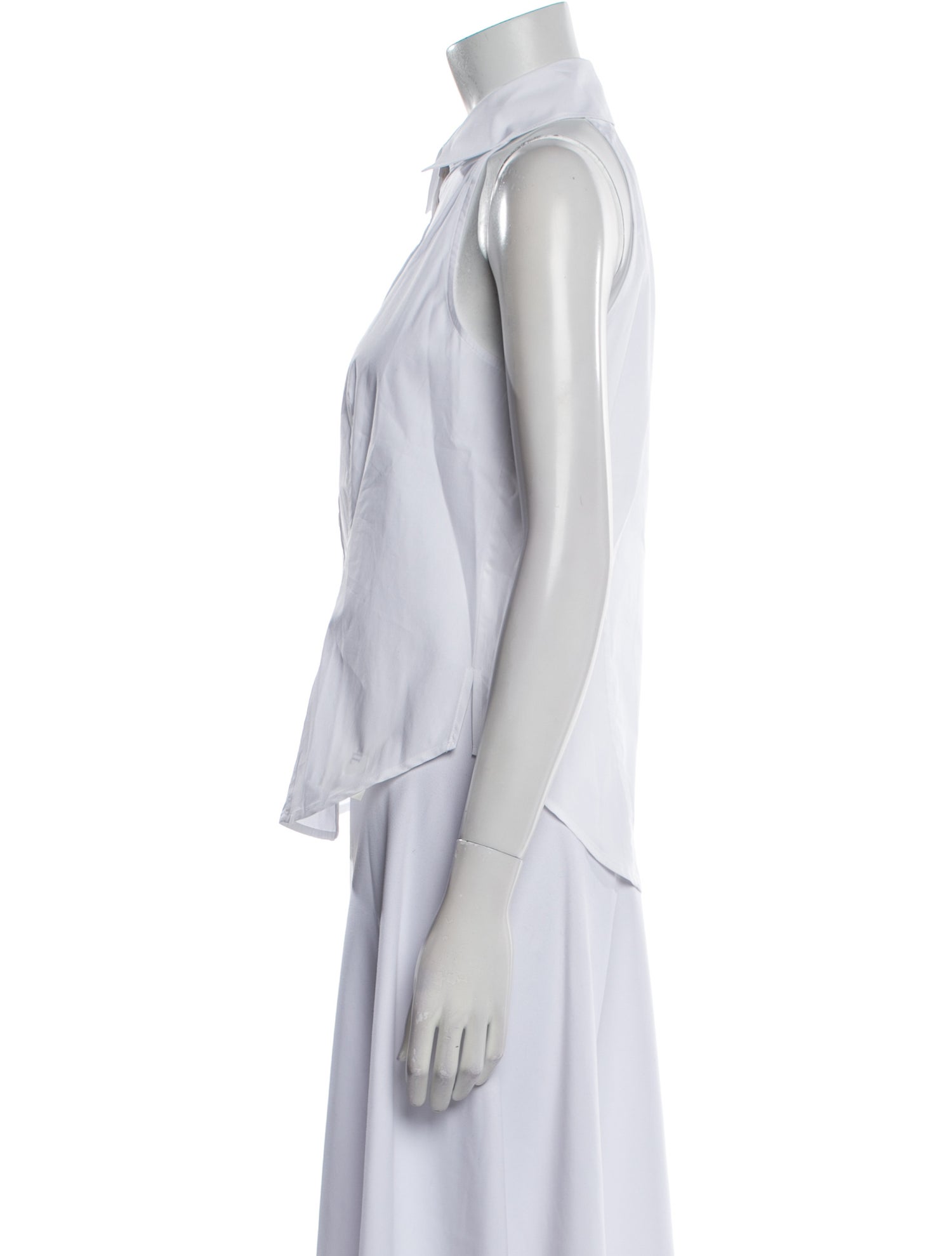 Veronica Beard Sleeveless Button-Up Top w/ Tags