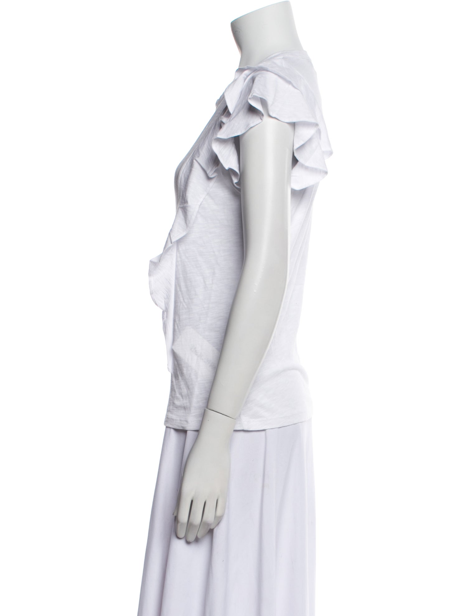 Veronica Beard Crew Neck Short Sleeve T-Shirt