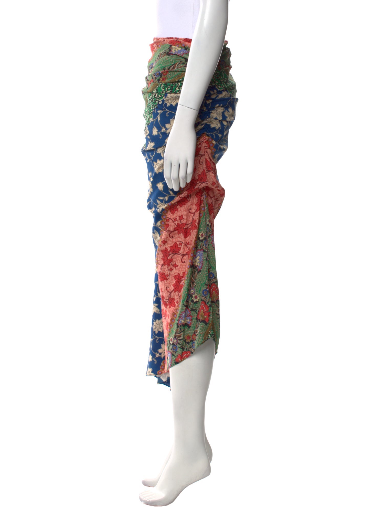 Veronica Beard Silk Long Skirt