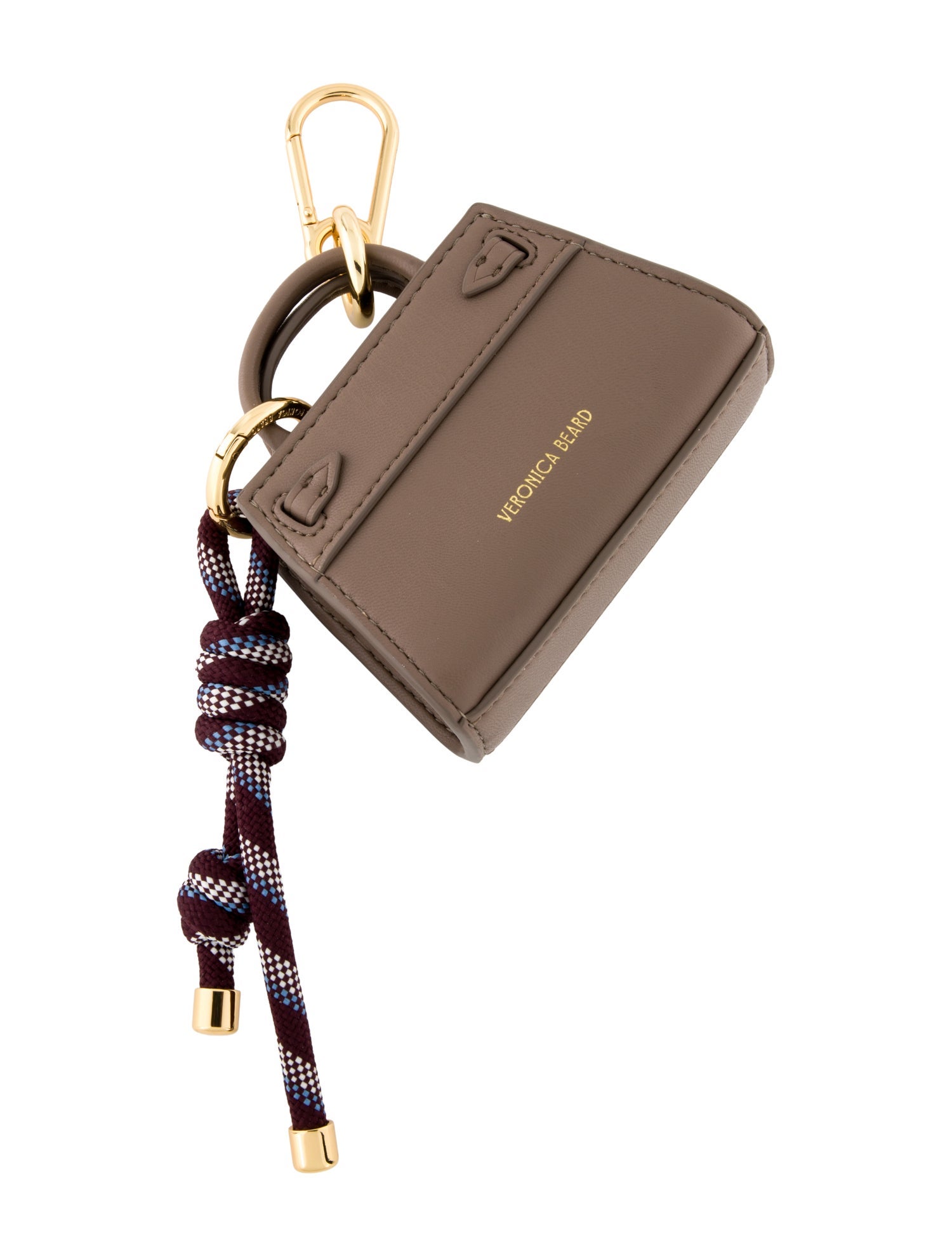 Veronica Beard Leather Keychain w/Tags