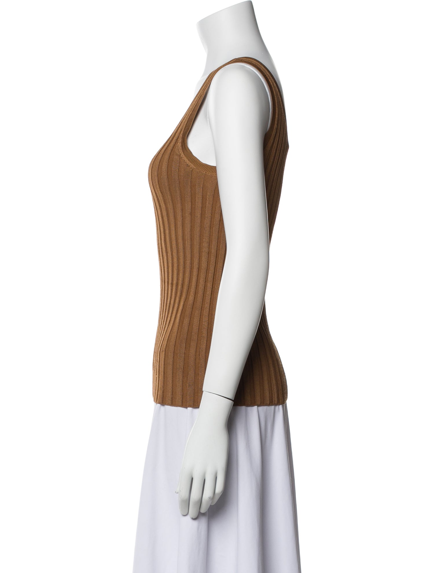 Veronica Beard Scoop Neck Sleeveless Top