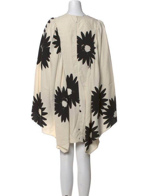 Veronica Beard Floral Print Knee-Length Dress