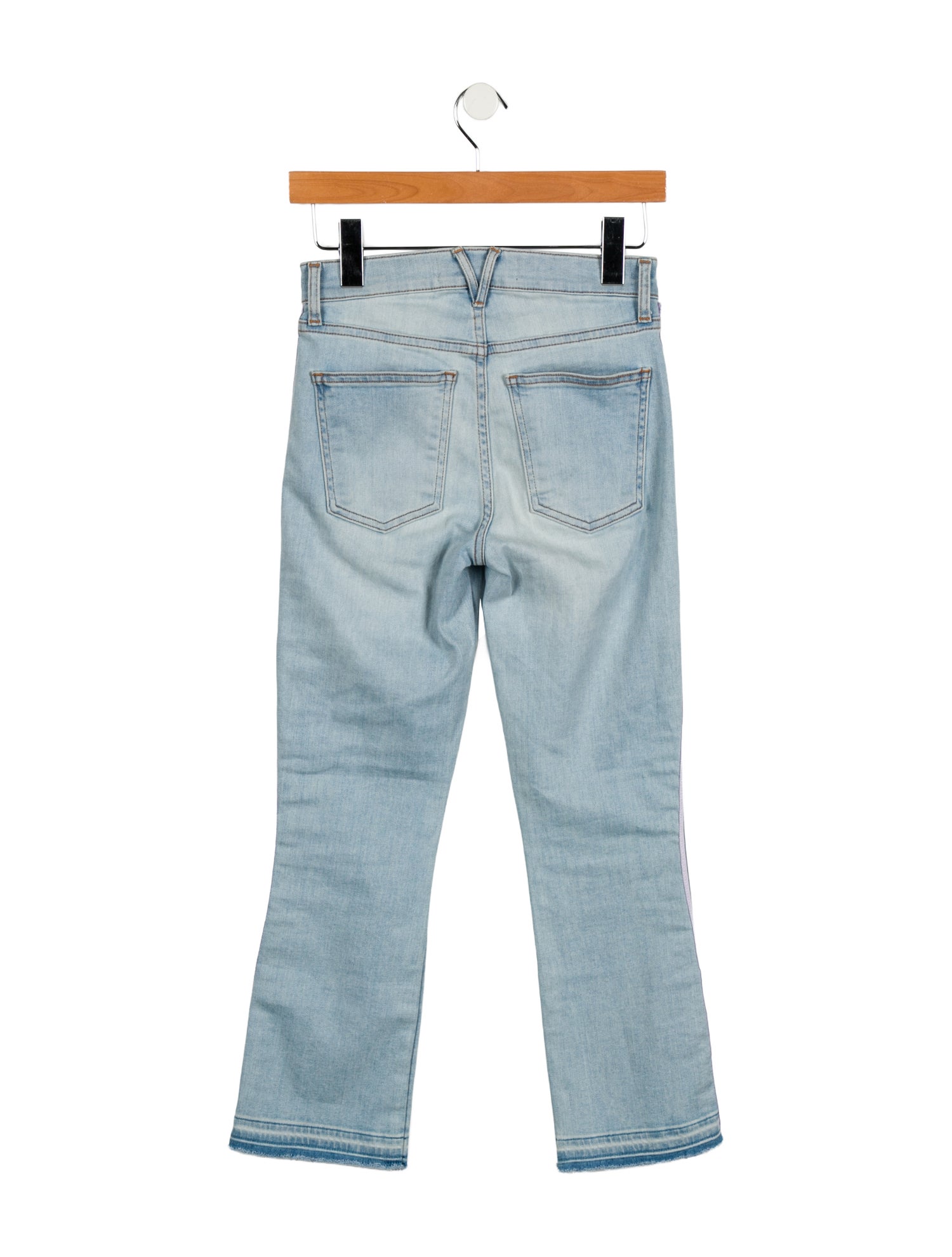 Veronica Beard Mid-Rise Straight Leg Jeans