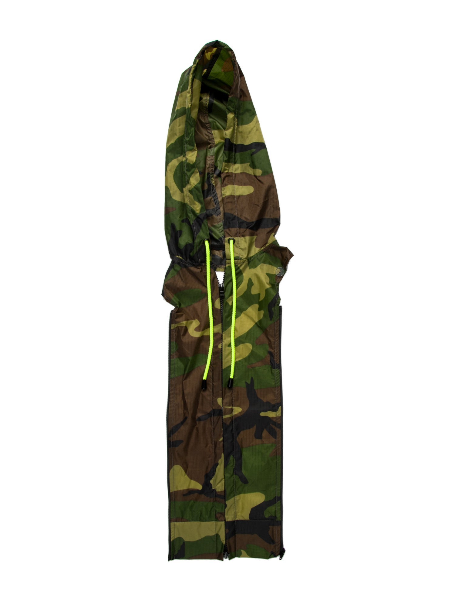 Veronica Beard Nylon Camouflage Print Dickey