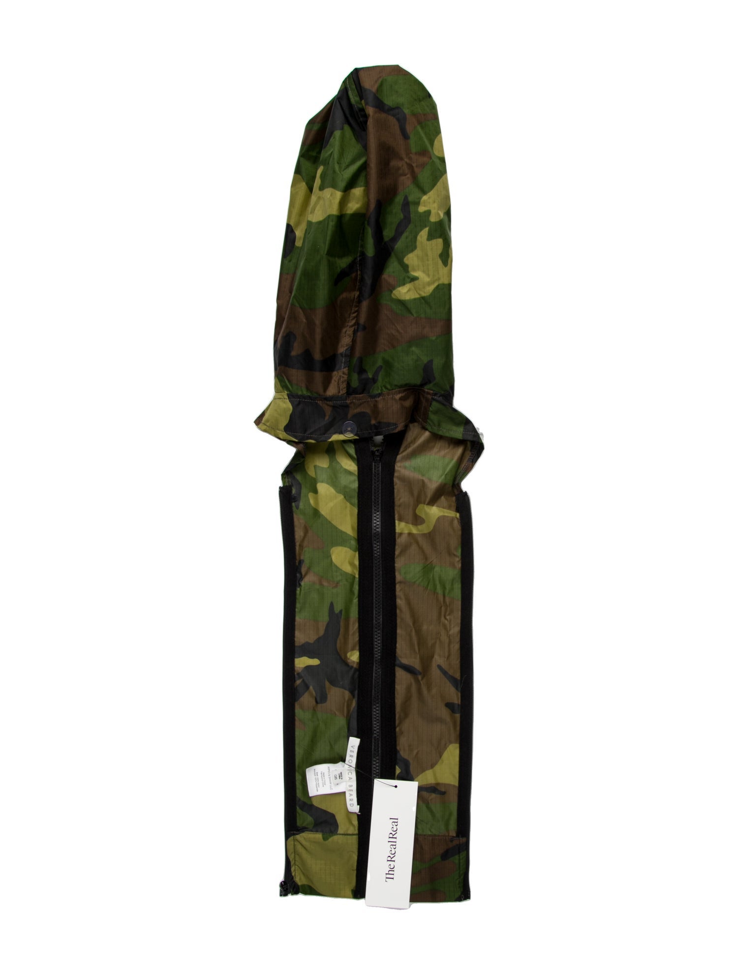 Veronica Beard Nylon Camouflage Print Dickey
