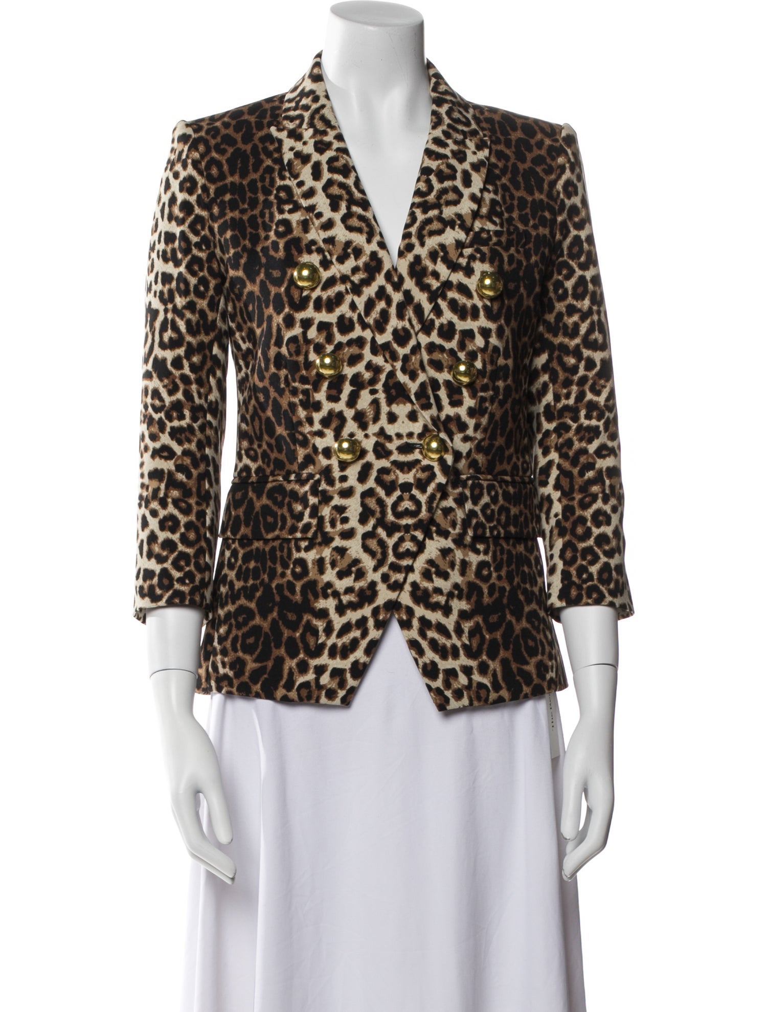 Veronica Beard Animal Print Blazer