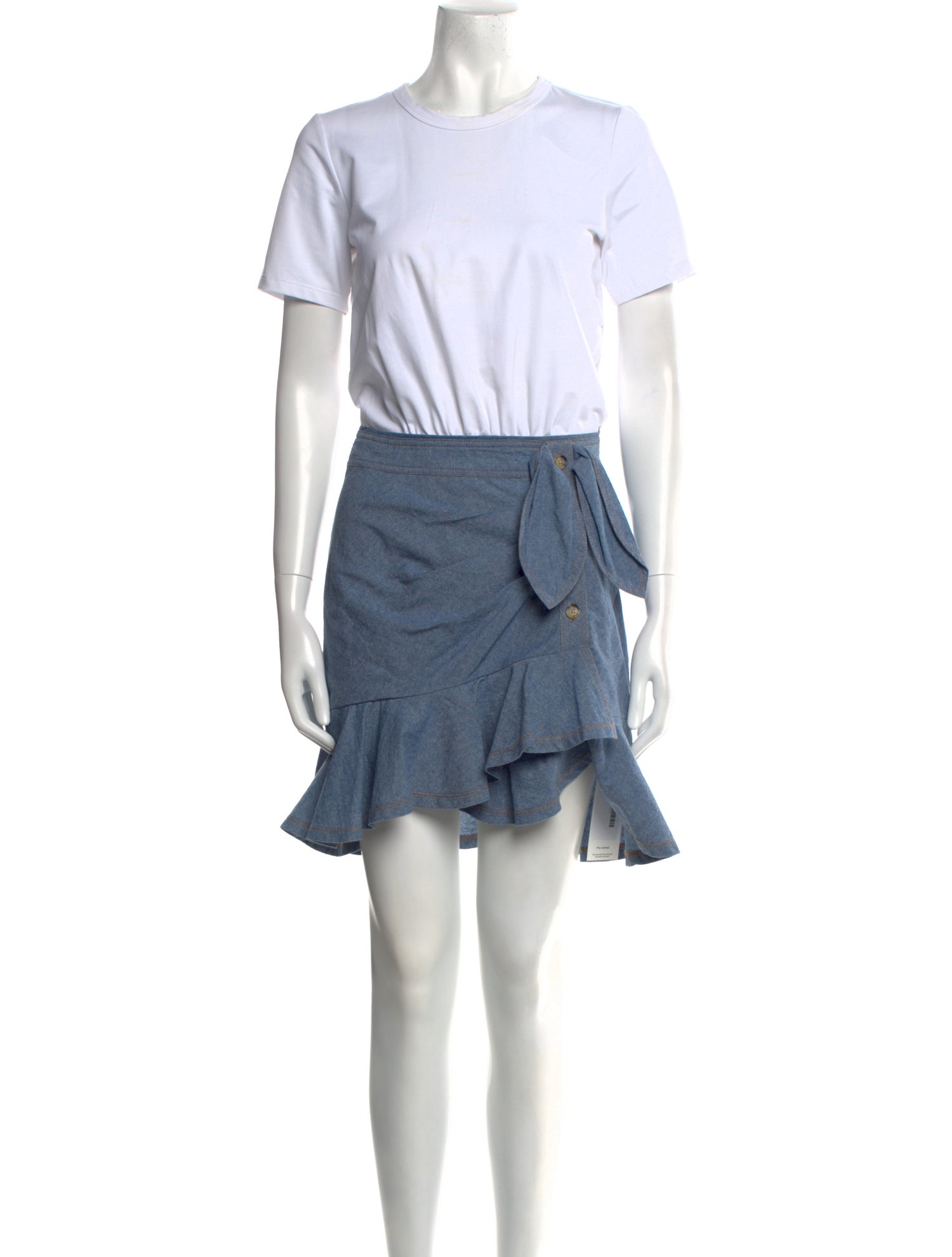 Veronica Beard Crew Neck Mini Dress