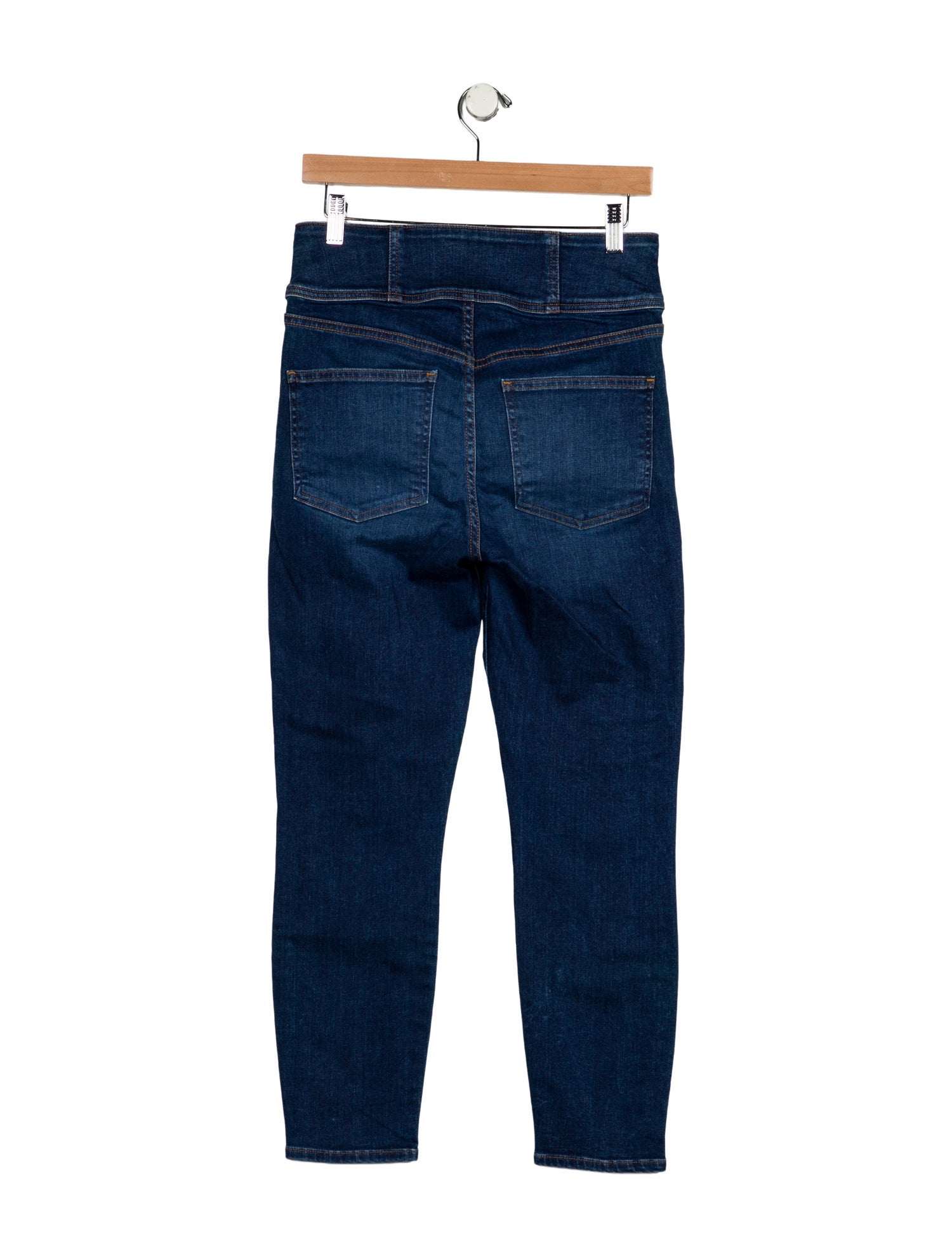 Veronica Beard High-Rise Skinny Leg Jeans