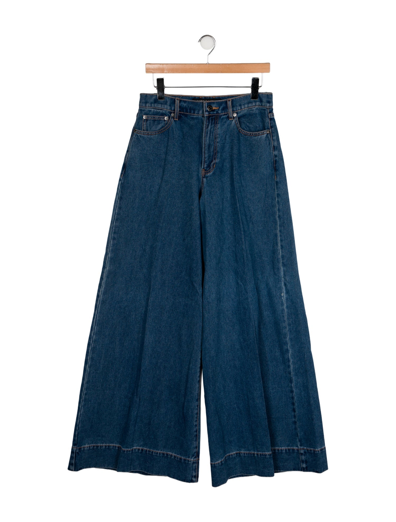Veronica Beard High-Rise Wide Leg Jeans w/ Tags
