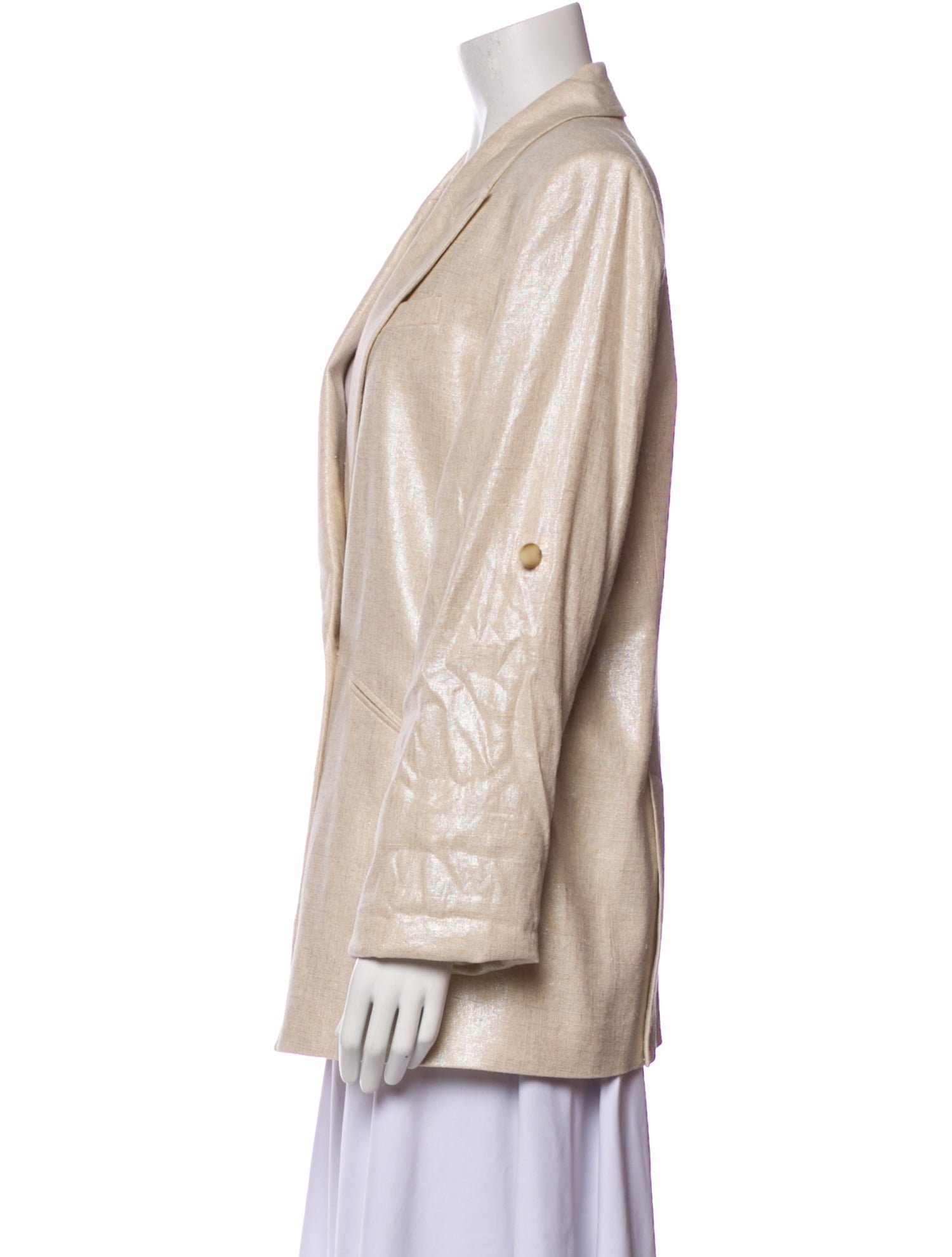 Veronica Beard Linen Printed Blazer w/ Tags