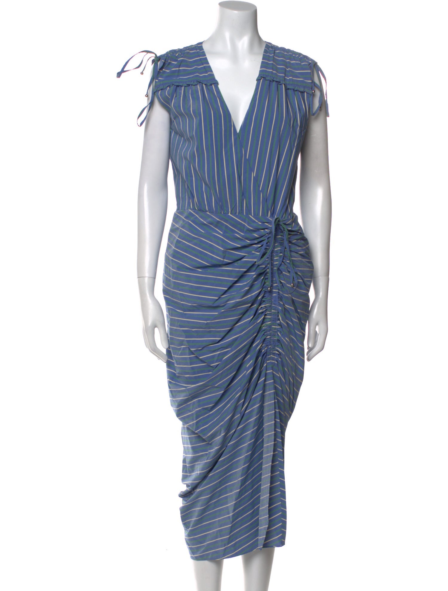 Veronica Beard Striped Midi Length Dress w/ Tags