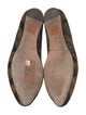 Veronica Beard Ponyhair Camouflage Print Loafers