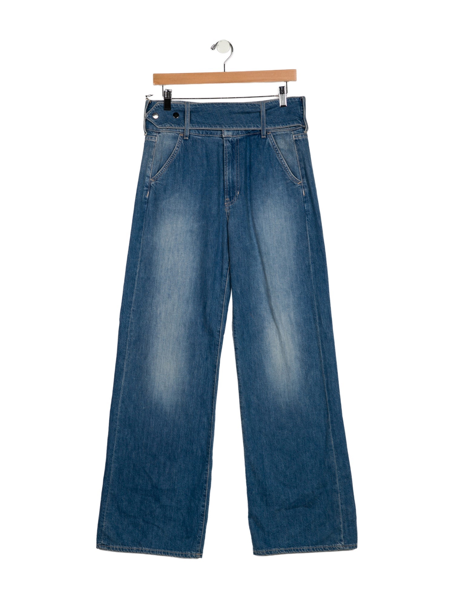 Veronica Beard High-Rise Wide Leg Jeans w/ Tags