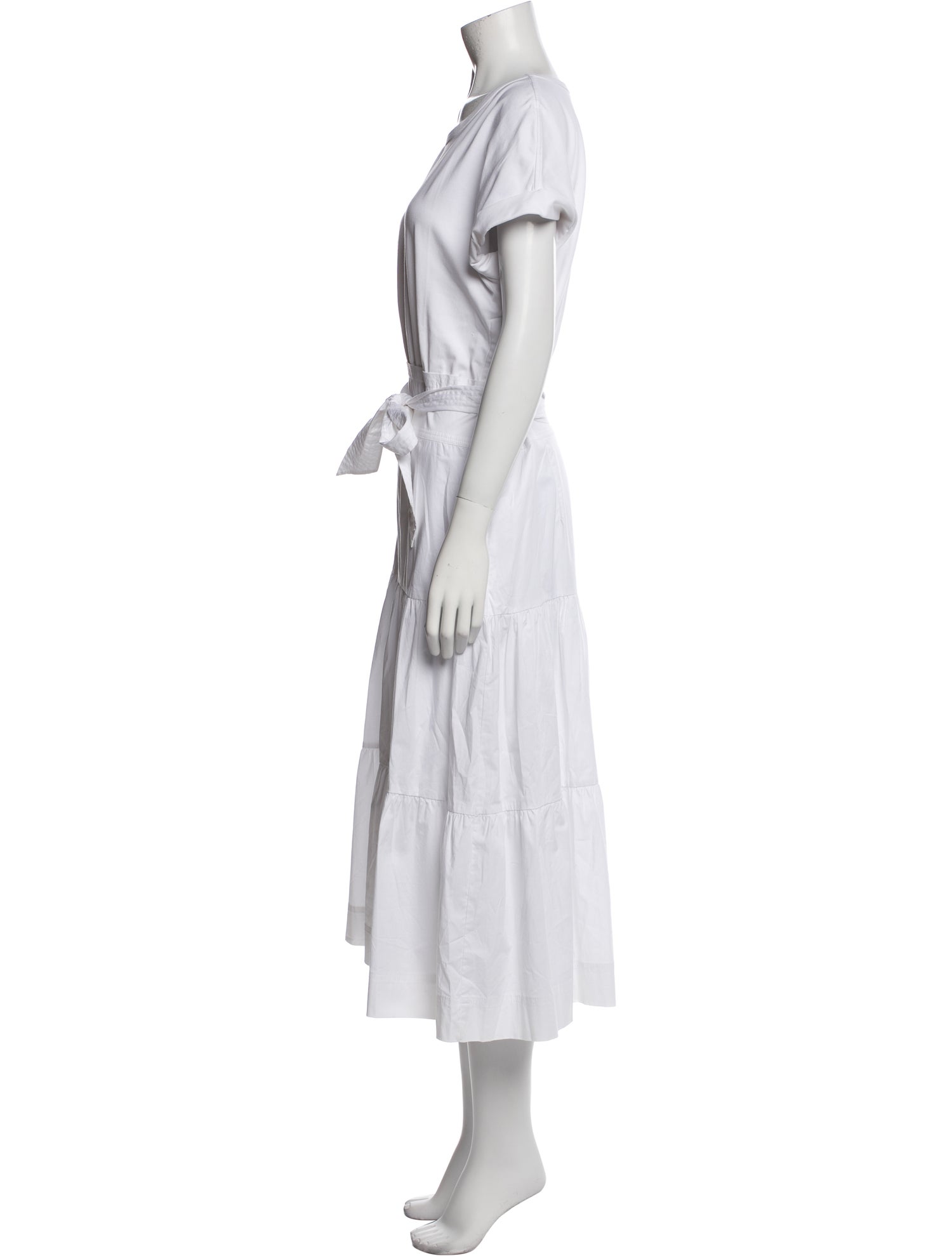 Veronica Beard Scoop Neck Long Dress