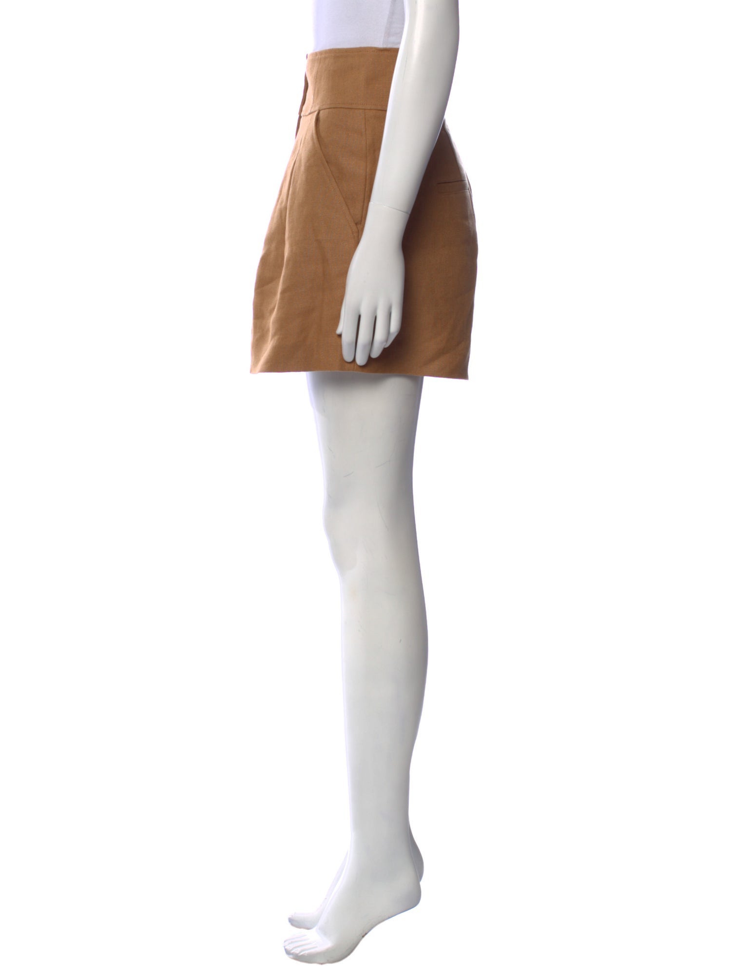 Veronica Beard Linen Mini Shorts