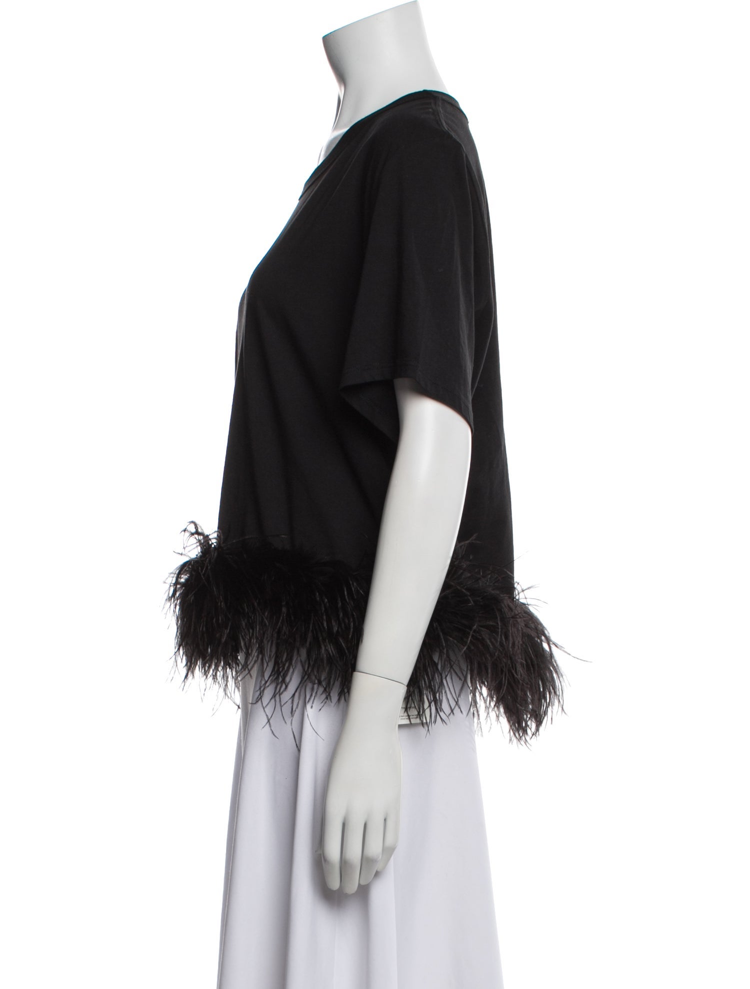 Veronica Beard Crew Neck Short Sleeve Top