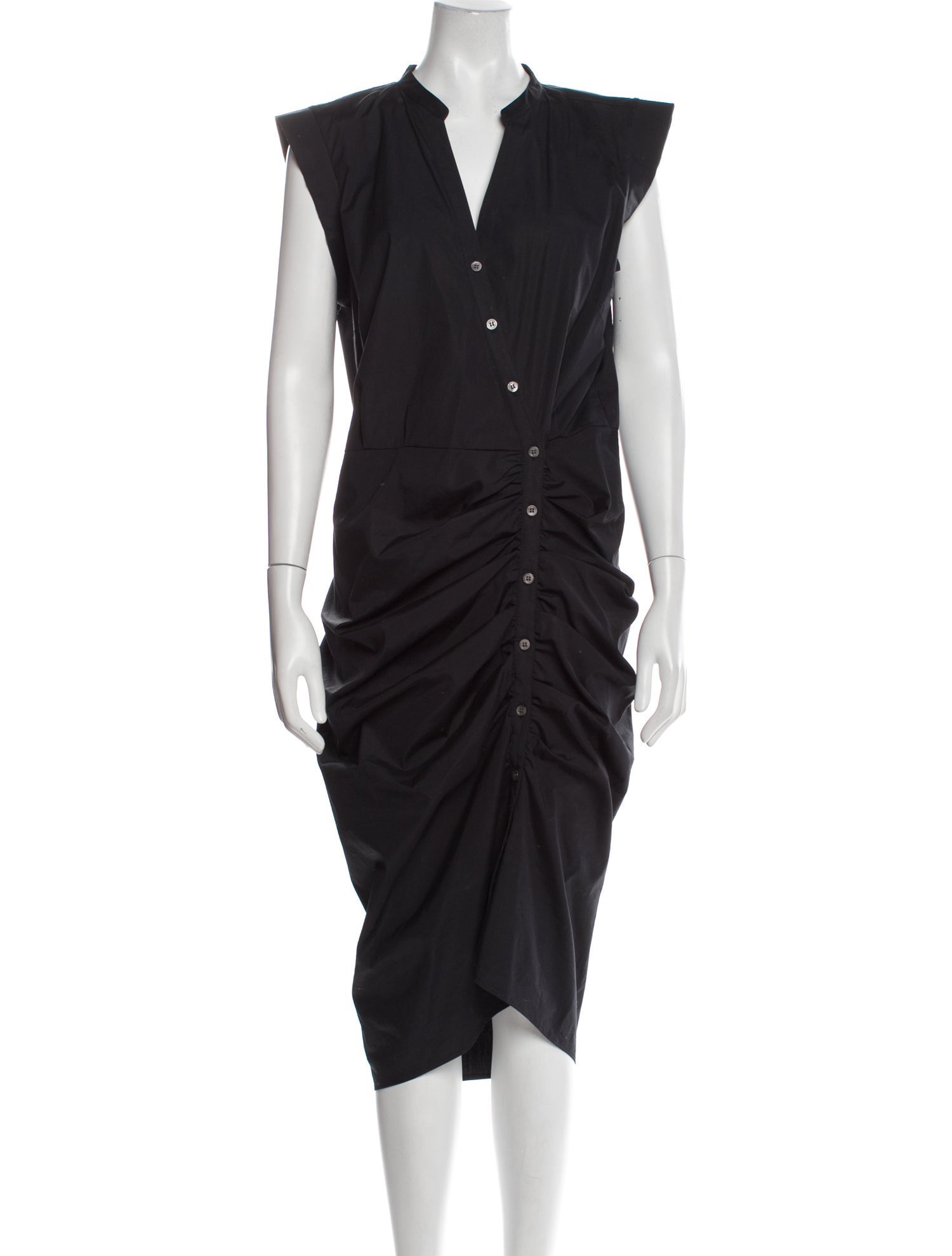 Veronica Beard V-Neck Midi Length Dress