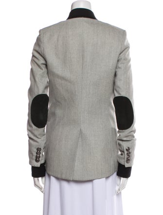 Veronica Beard Virgin Wool Striped Blazer