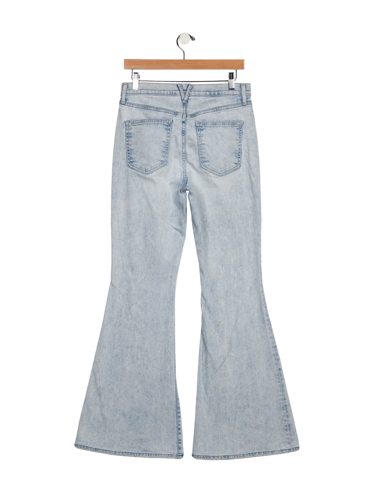 Veronica Beard High-Rise Wide Leg Jeans