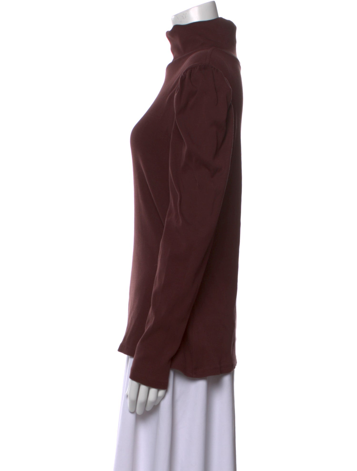 Veronica Beard Turtleneck Long Sleeve Sweatshirt