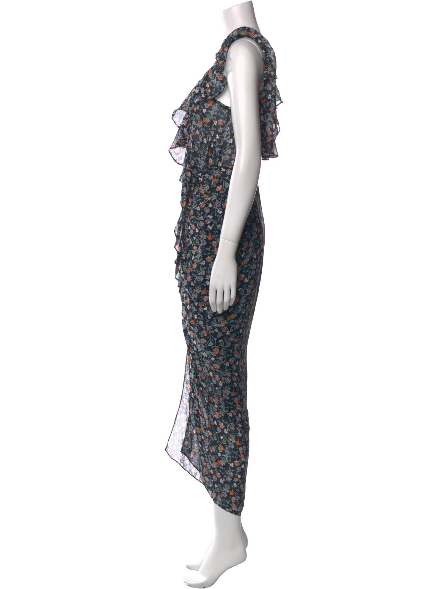 Veronica Beard Silk Long Dress
