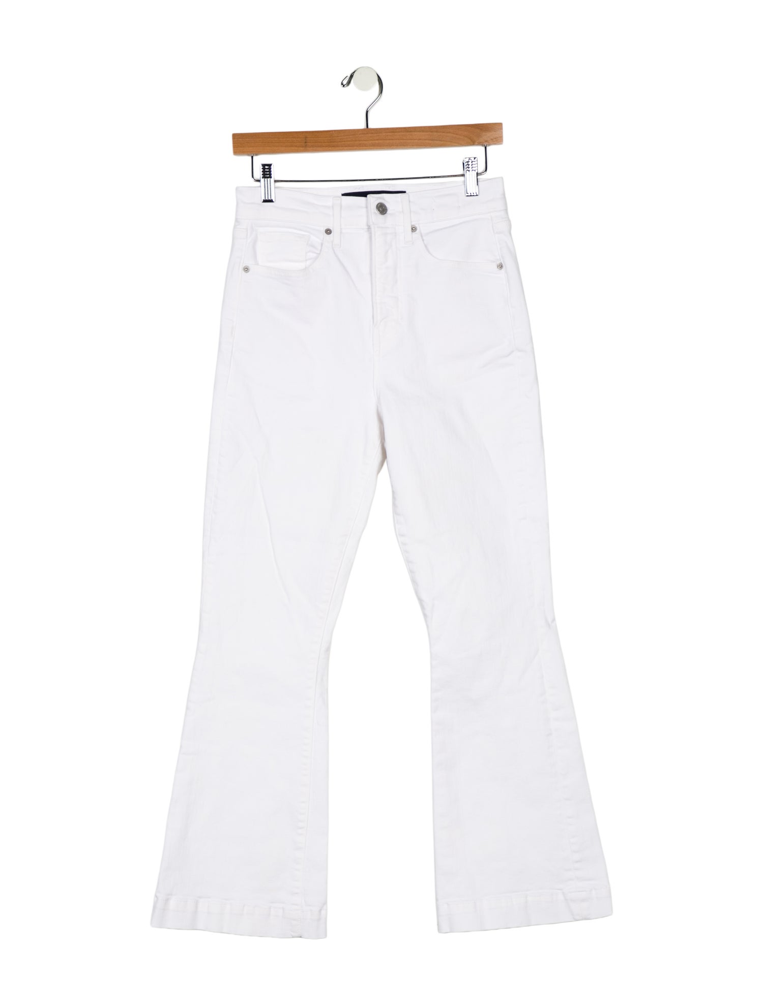 Veronica Beard High-Rise Wide Leg Jeans