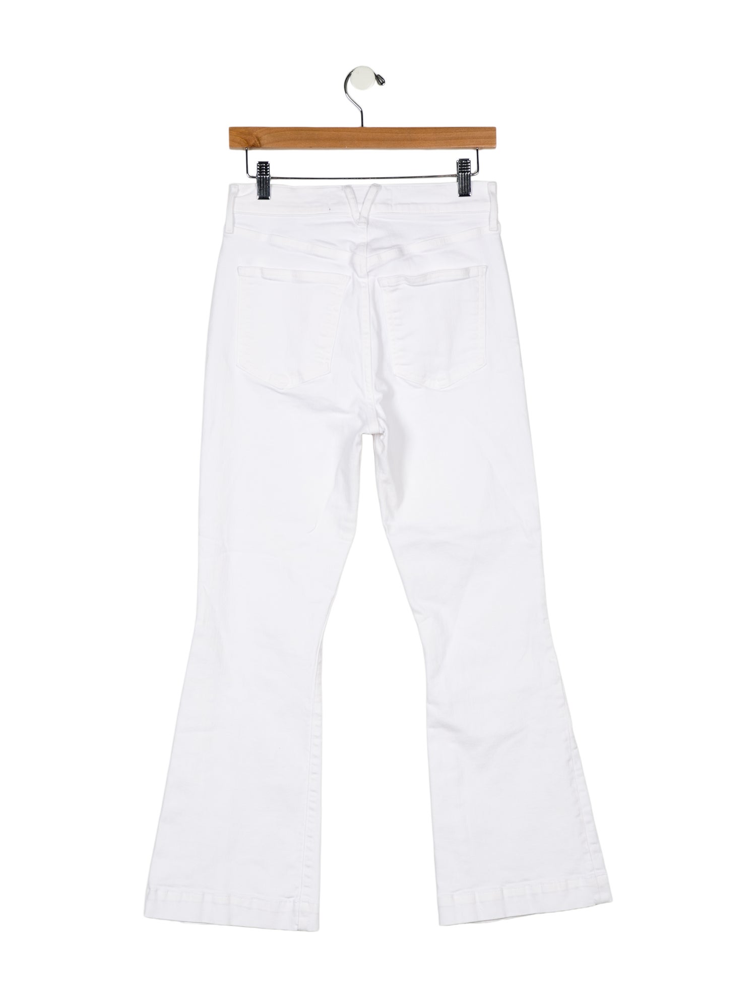 Veronica Beard High-Rise Wide Leg Jeans