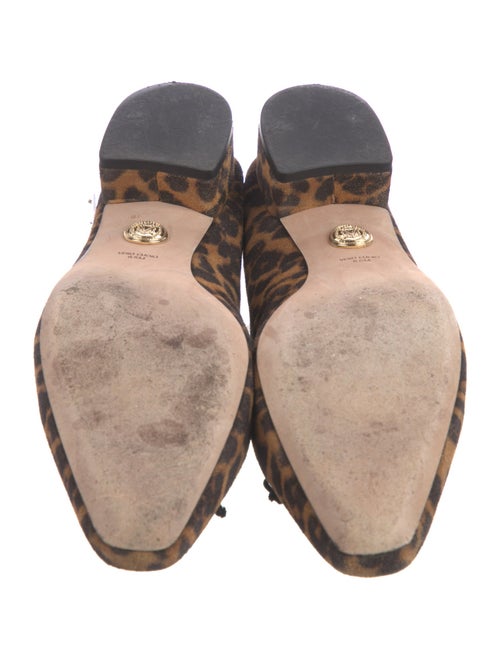 Veronica Beard Suede Animal Print Pumps