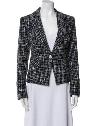 Veronica Beard Tweed Pattern Blazer