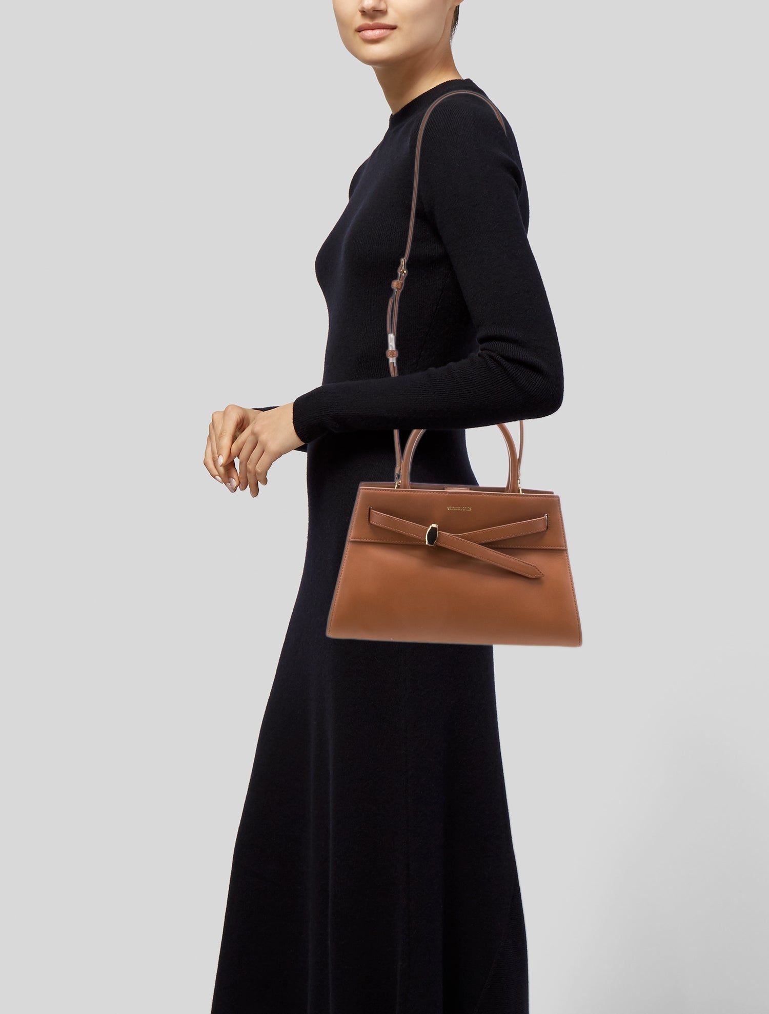 Veronica Beard Leather Top Handle Bag w/ Tags