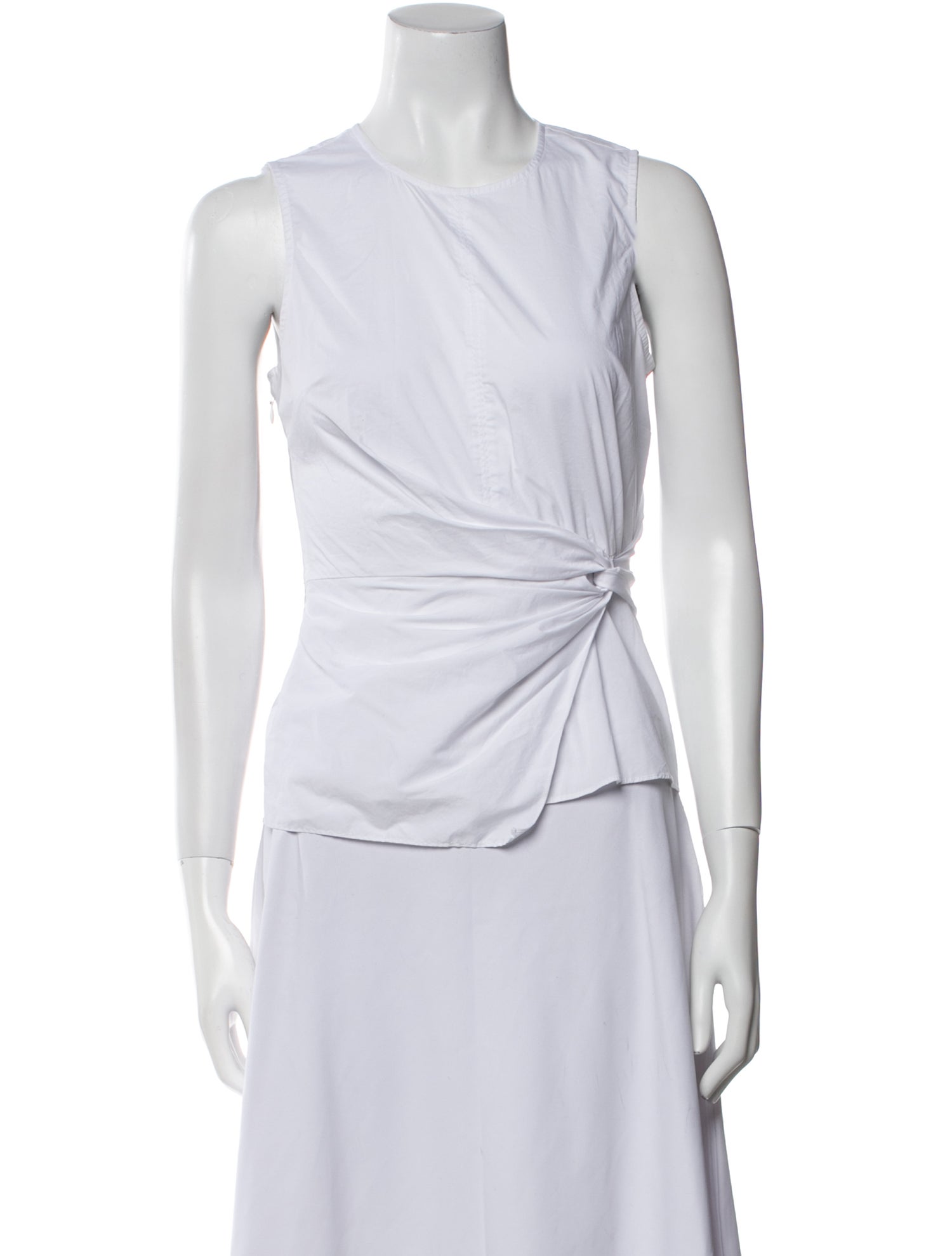 Veronica Beard Crew Neck Sleeveless Top