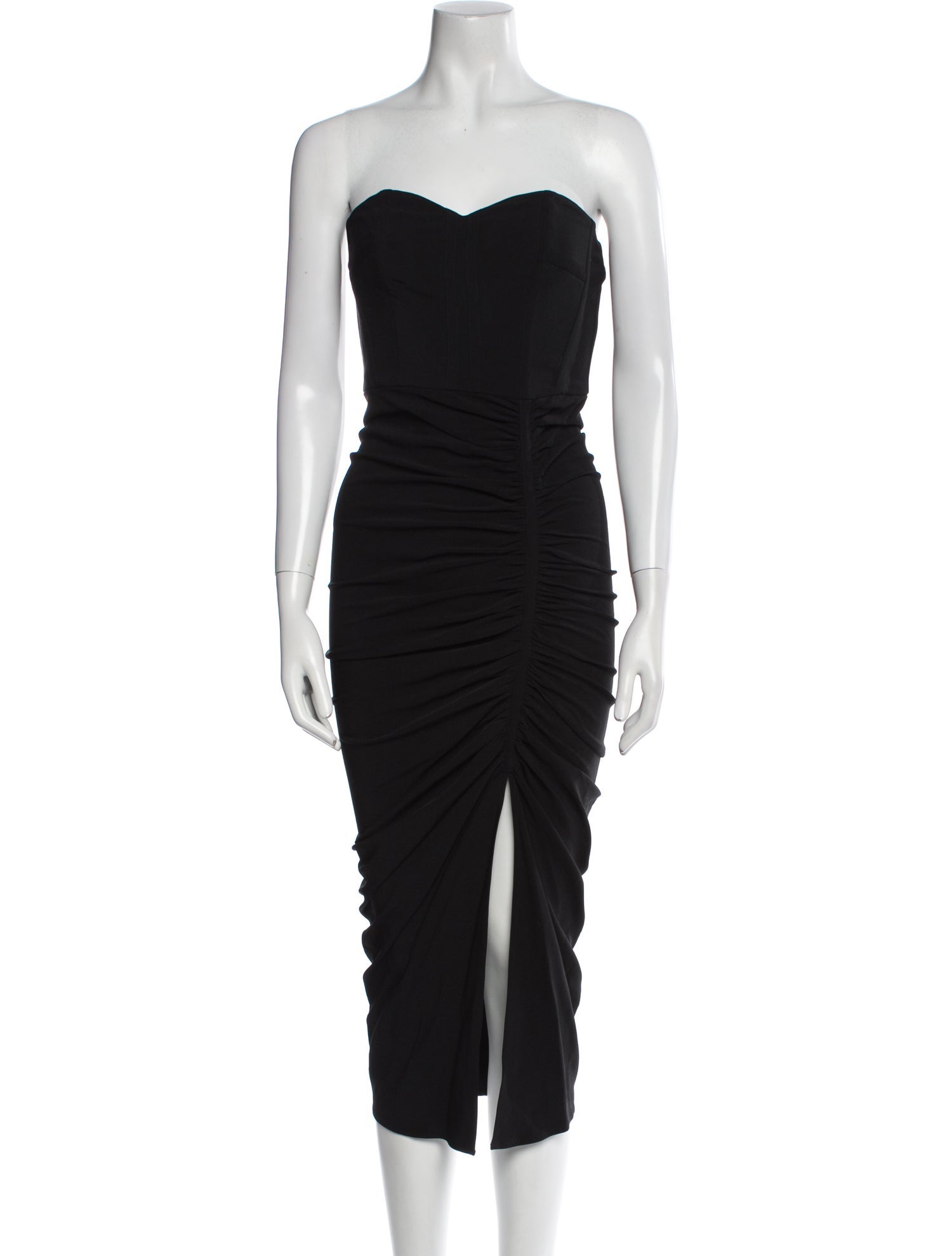 Veronica Beard Strapless Long Dress