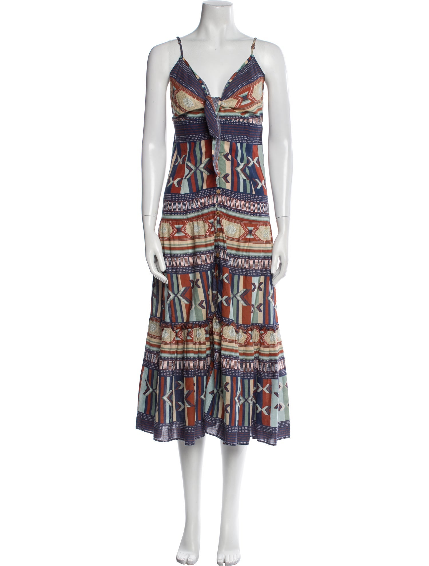 Veronica Beard Printed Long Dress