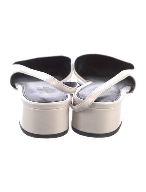 Veronica Beard Leather Slingback Flats