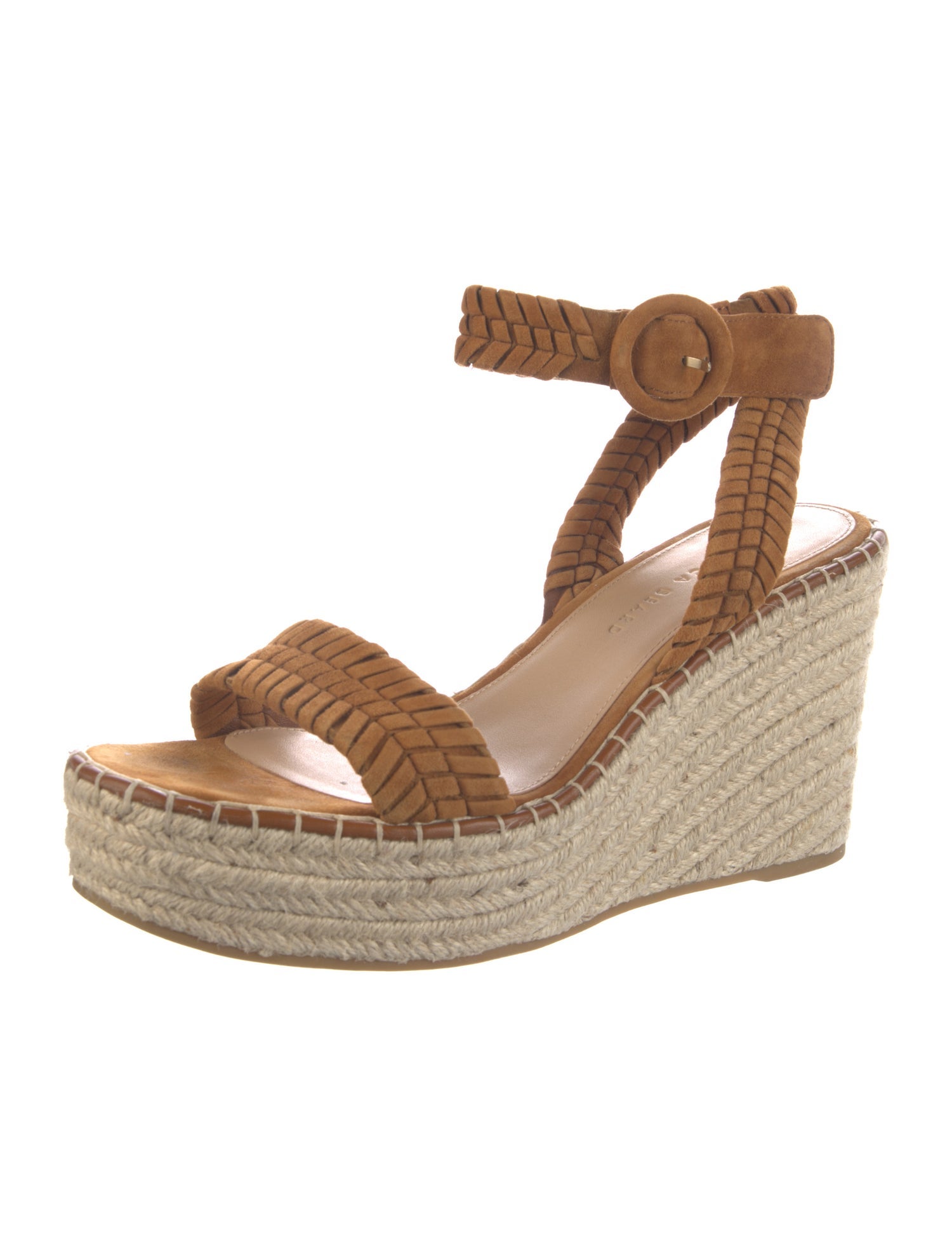 Veronica Beard Suede Braided Accents Espadrilles