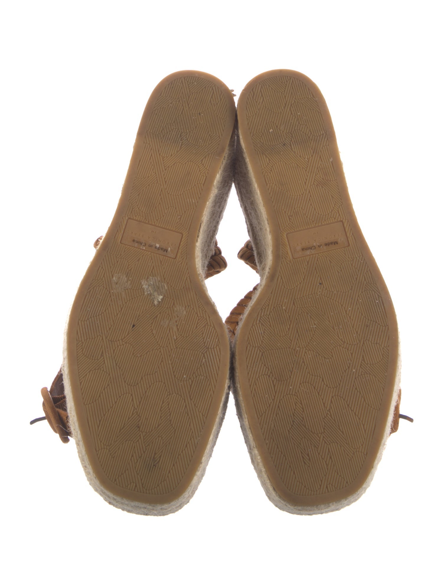 Veronica Beard Suede Braided Accents Espadrilles