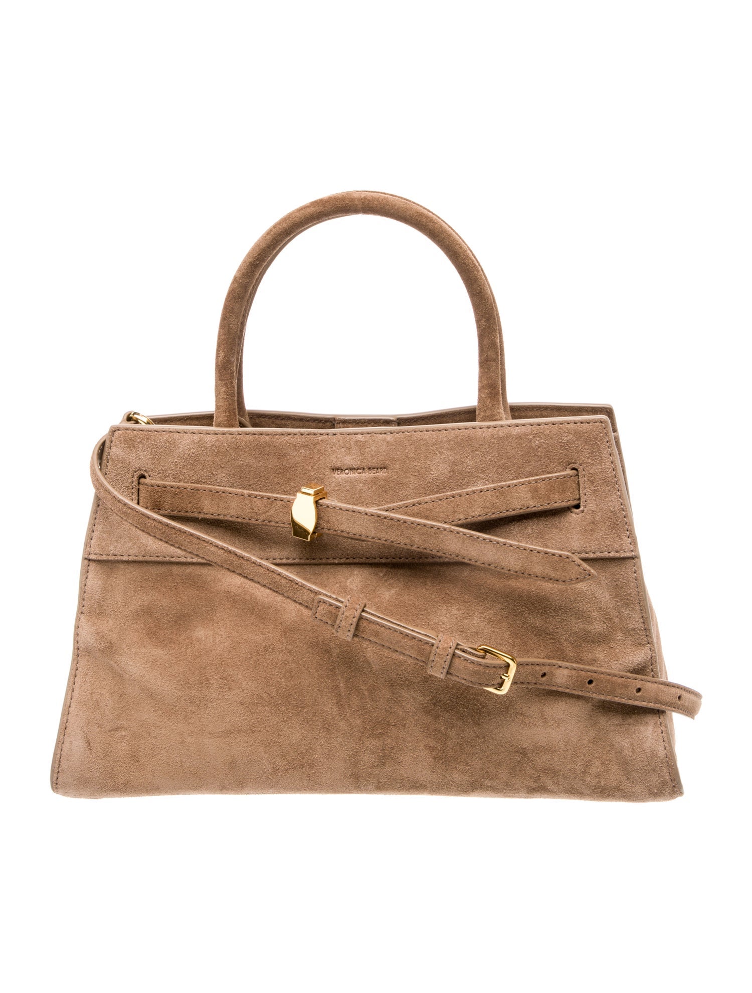Veronica Beard Suede Shoulder Bag