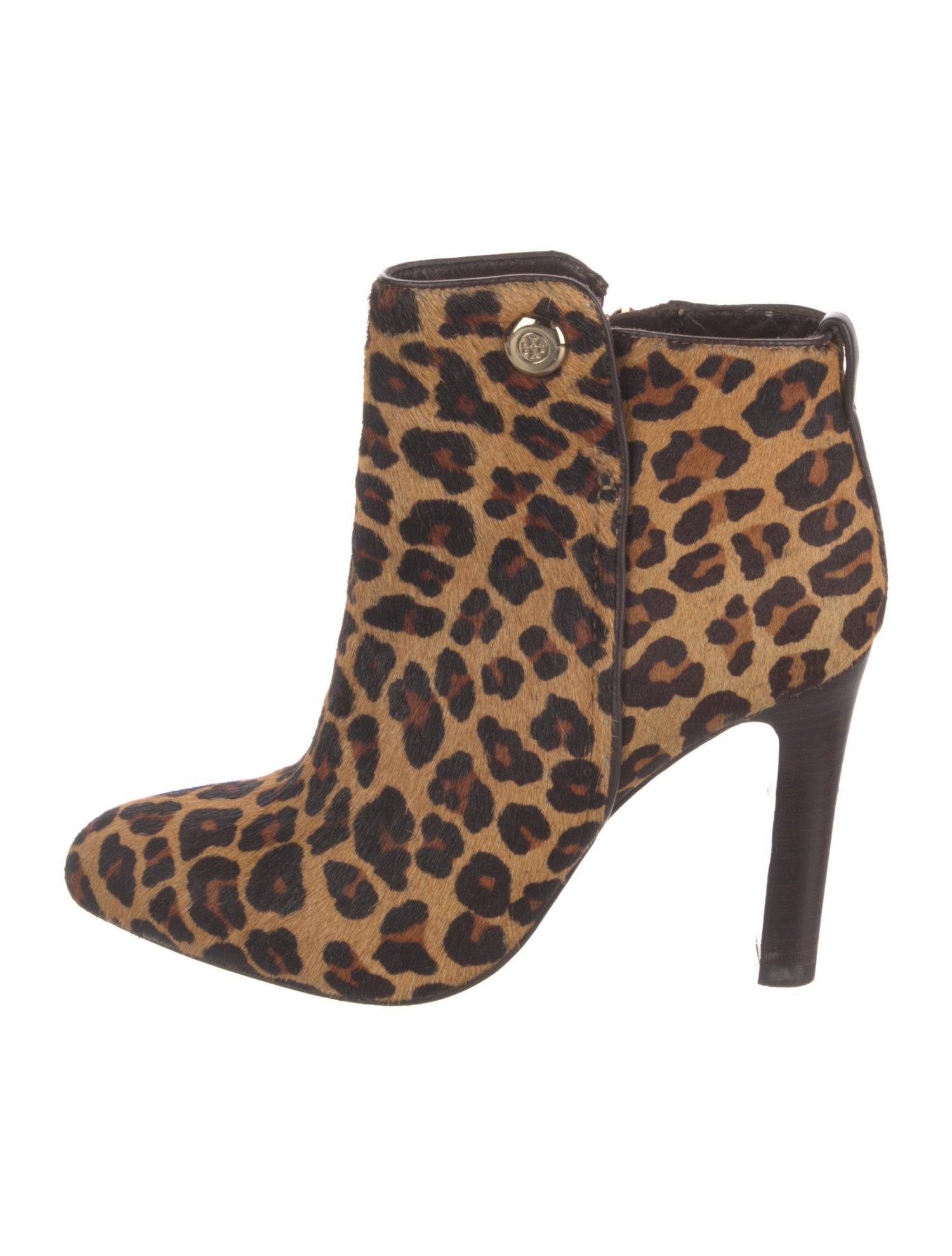 Veronica Beard Ponyhair Animal Print Boots